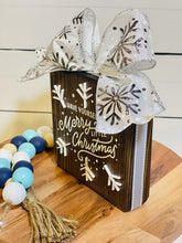 Load image into Gallery viewer, Merry Little Christmas 3D Block