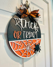 Load image into Gallery viewer, Trick or Treat Door Hanger