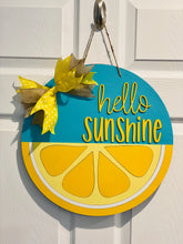 Load image into Gallery viewer, Lemon Door Hanger