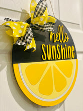 Load image into Gallery viewer, Hello Sunshine Door Sign