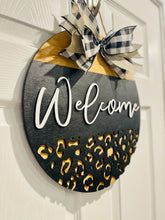 Load image into Gallery viewer, Welcome to the jungle door sign