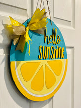 Load image into Gallery viewer, Lemon Door Sign