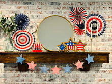 Load image into Gallery viewer, Patriotic Stars Banner
