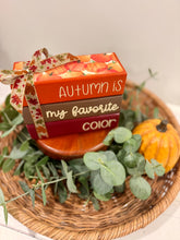 Load image into Gallery viewer, Autumn is my Favorite Book Stack
