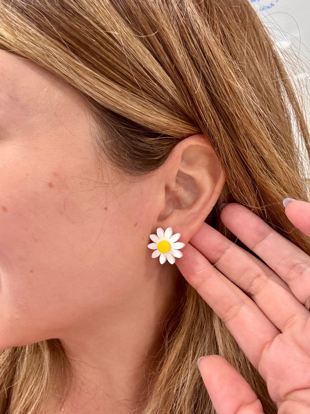 Daisy Flower Earrings