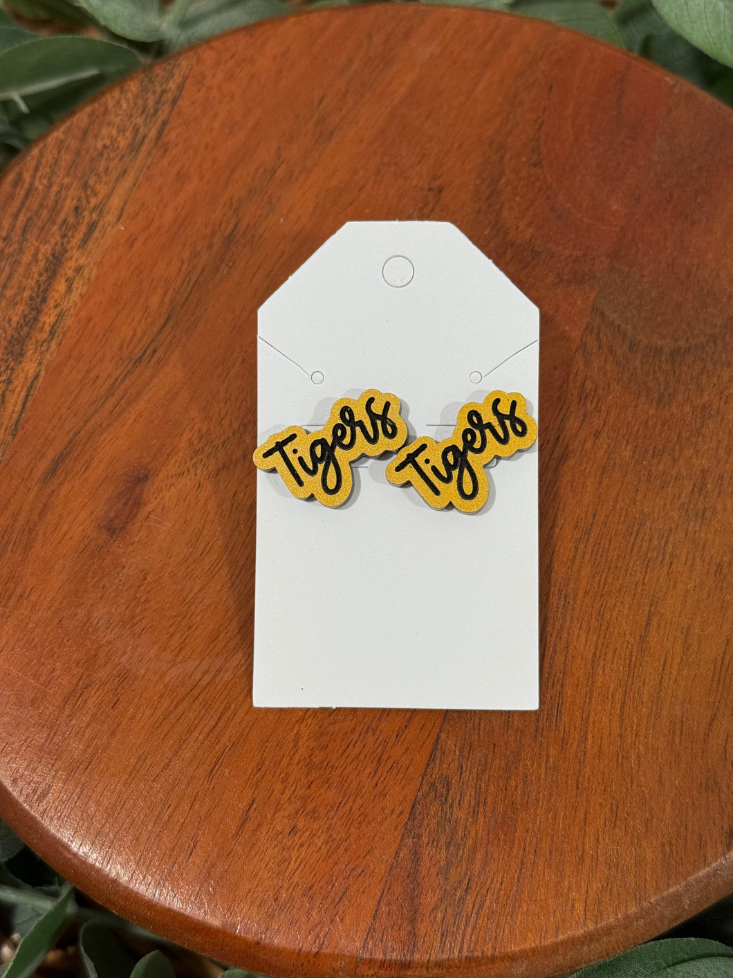 Tigers stud earrings