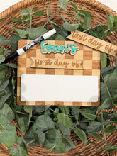 Load image into Gallery viewer, Personalized Dry Erase First &amp; Last Day of School Sign | Reusable Back to School Photo Prop | Custom Student Milestone Board | Kindergarten Through Graduation
