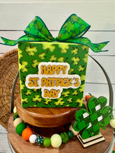 Load image into Gallery viewer, Happy St. Pat’s Shamrock Block
