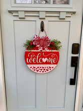 Load image into Gallery viewer, Welcome Valentine’s Door Hanger
