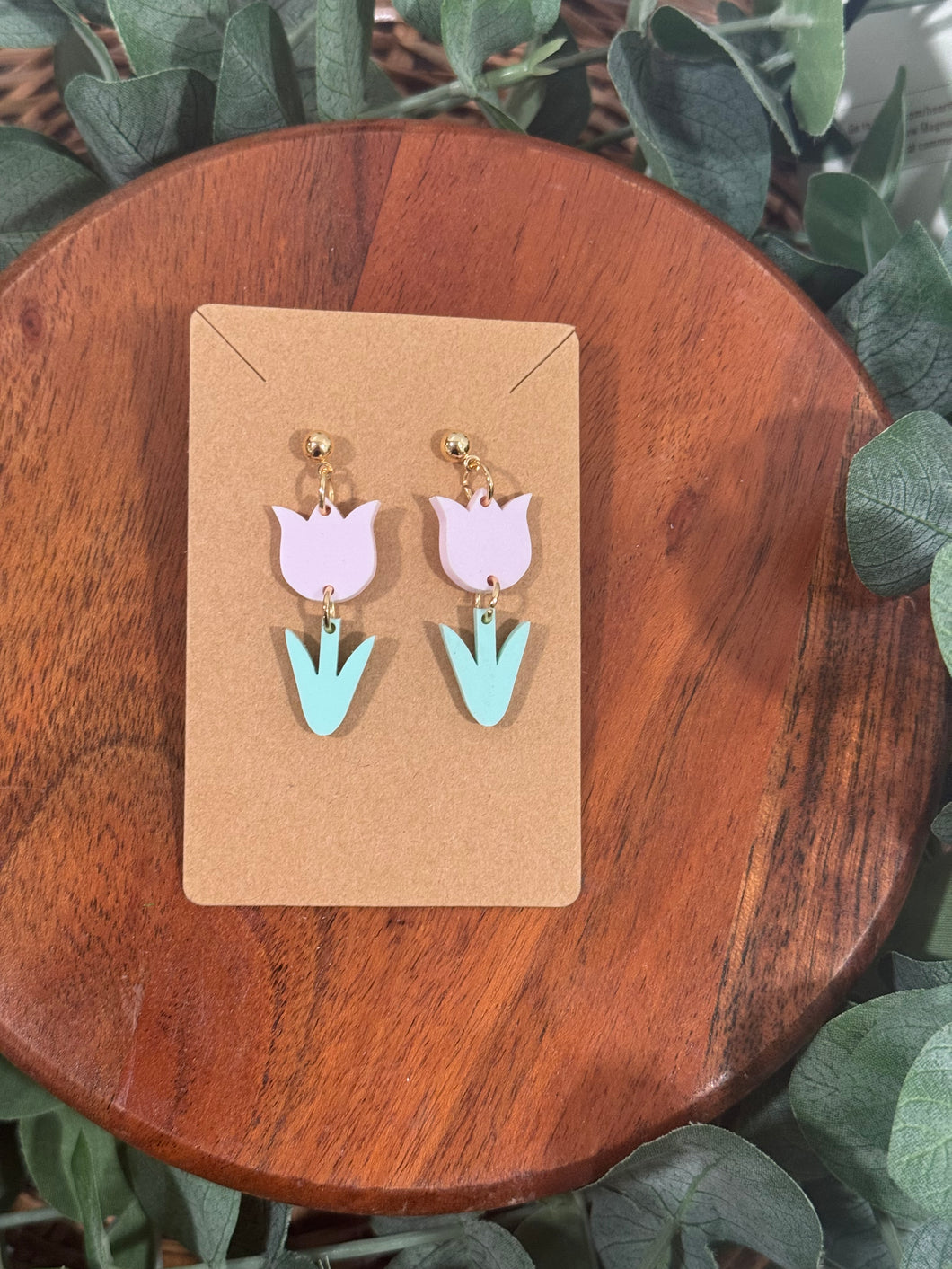 Tulip Dangle Earrings