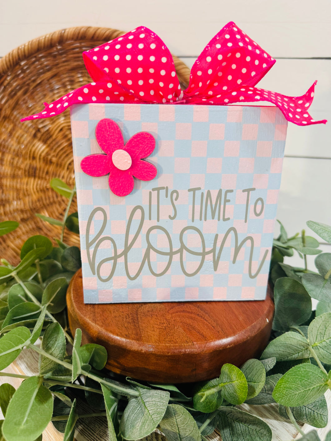 It’s Time to Bloom Spring Block