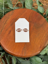 Load image into Gallery viewer, Football Stud Earrings
