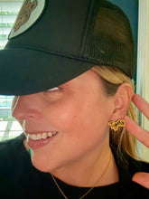 Load image into Gallery viewer, Tigers stud earrings
