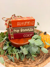 Load image into Gallery viewer, Autumn is my Favorite Book Stack
