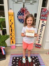 Load image into Gallery viewer, Personalized Dry Erase First &amp; Last Day of School Sign | Reusable Back to School Photo Prop | Custom Student Milestone Board | Kindergarten Through Graduation
