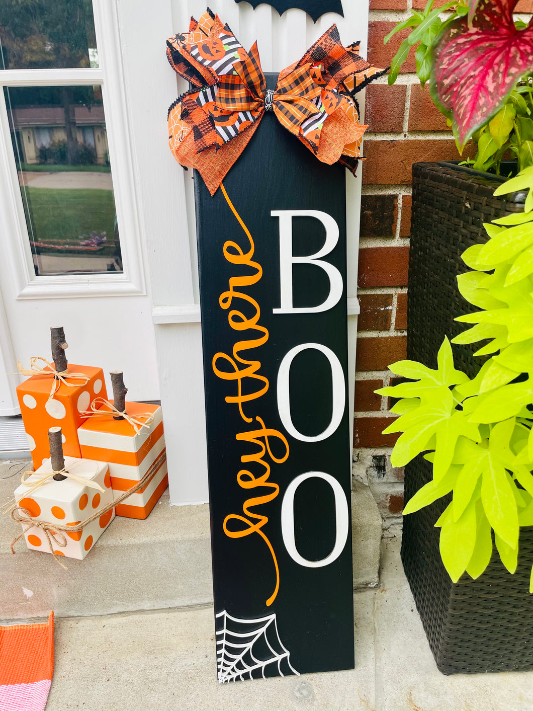 Hey There Boo Porch Sign