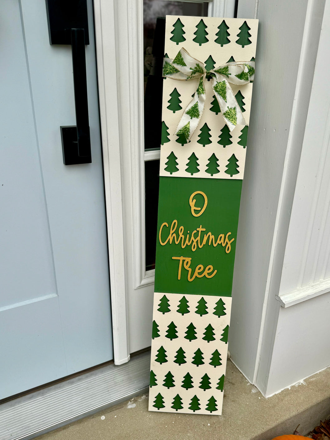 O Christmas Tree Porch Sign