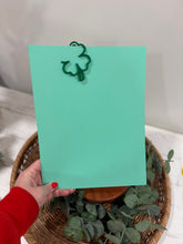 Load image into Gallery viewer, Acrylic Shamrock Paper Clip or bookmark – Teacher Gift
