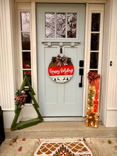 Load image into Gallery viewer, Merry Christmas Rudolph Porch Sign
