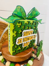 Load image into Gallery viewer, Happy St. Pat’s Shamrock Block
