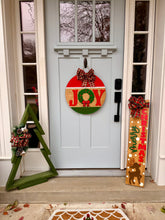 Load image into Gallery viewer, Joy Christmas Door Hanger
