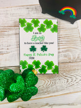 Load image into Gallery viewer, Teacher St. Patrick’s Day Earring set
