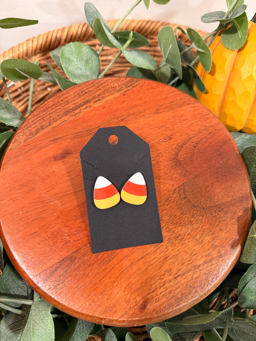 Candy Corn Stud Earrings