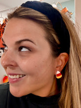 Load image into Gallery viewer, Candy Corn Stud Earrings
