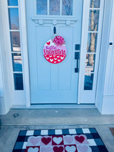 Load image into Gallery viewer, Hello Valentine Door Hanger
