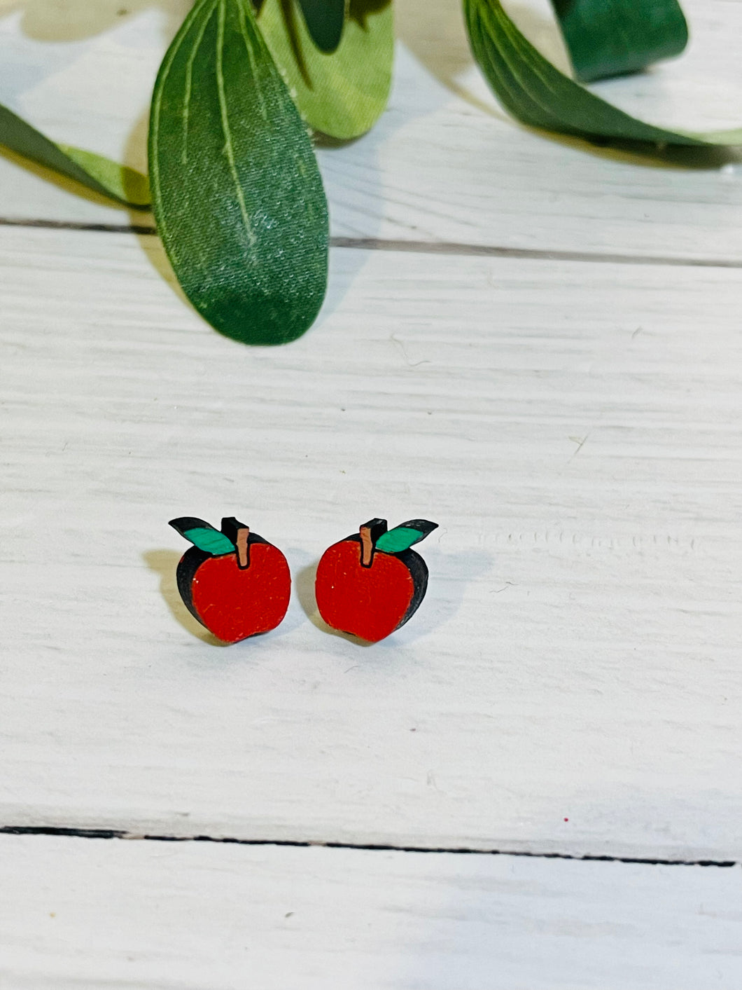 Apple Earrings
