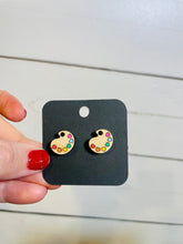Load image into Gallery viewer, Paint Palette Earrings
