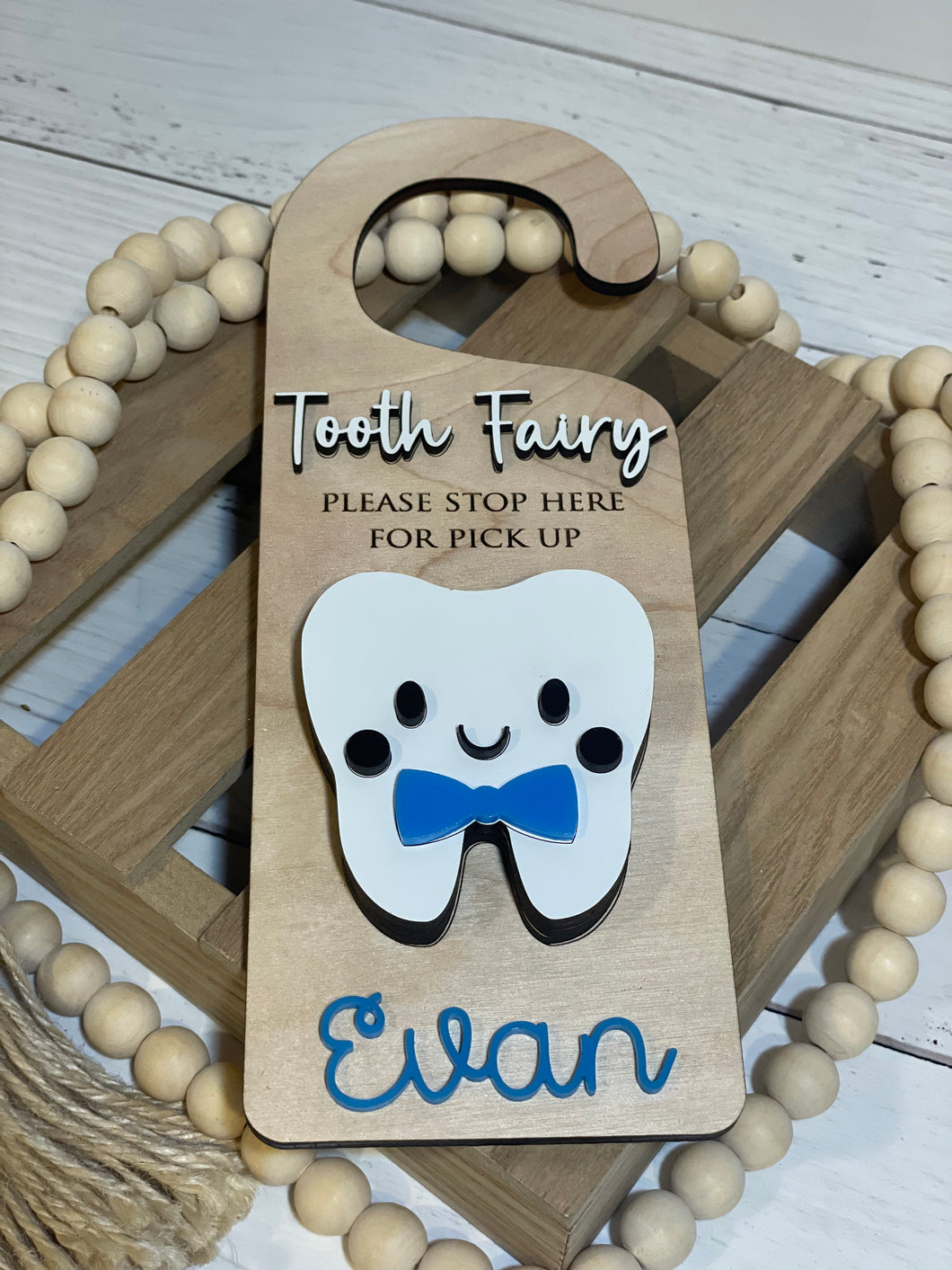 Tooth Fairy Door Knob Hanger