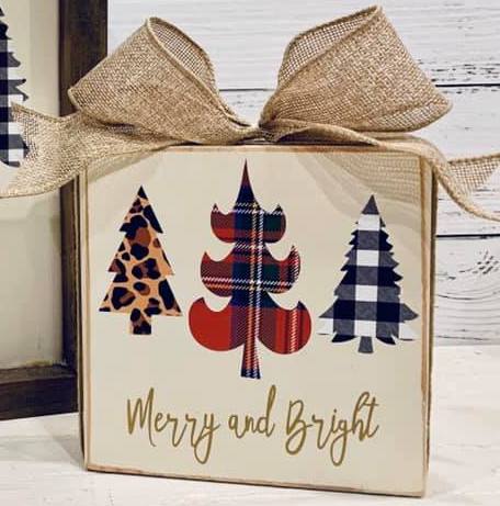 Classic Merry and Bright Block