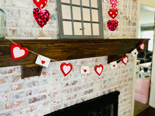 Load image into Gallery viewer, Hearts and Valentines Banner
