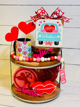 Load image into Gallery viewer, Valentine&#39;s Day Tiered Tray

