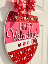 Load image into Gallery viewer, Happy Valentine&#39;s Day Door Sign

