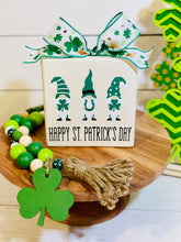 Load image into Gallery viewer, Happy St. Pat&#39;s Gnome Block
