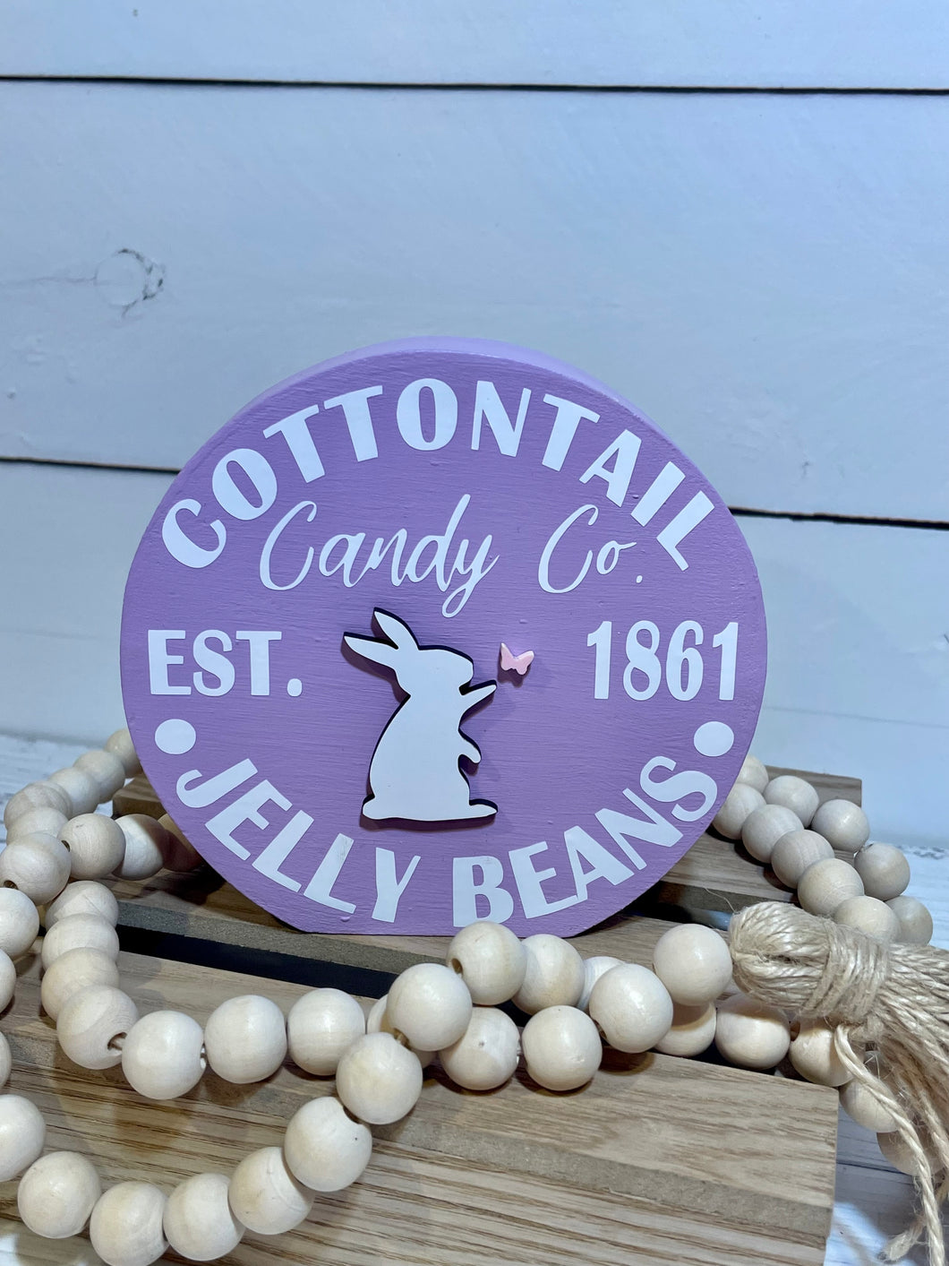 Cottontail Candy Co 3D Round