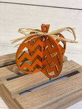 Load image into Gallery viewer, Small Chevron Pumpkin
