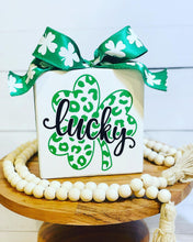 Load image into Gallery viewer, Lucky Shamrock Block
