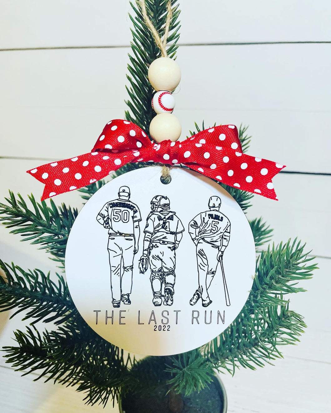 The Last Run Ornament