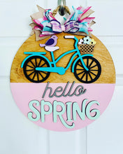 Load image into Gallery viewer, Hello Spring Door Hanger
