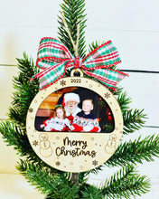 Load image into Gallery viewer, Merry Christmas Photo Ornament
